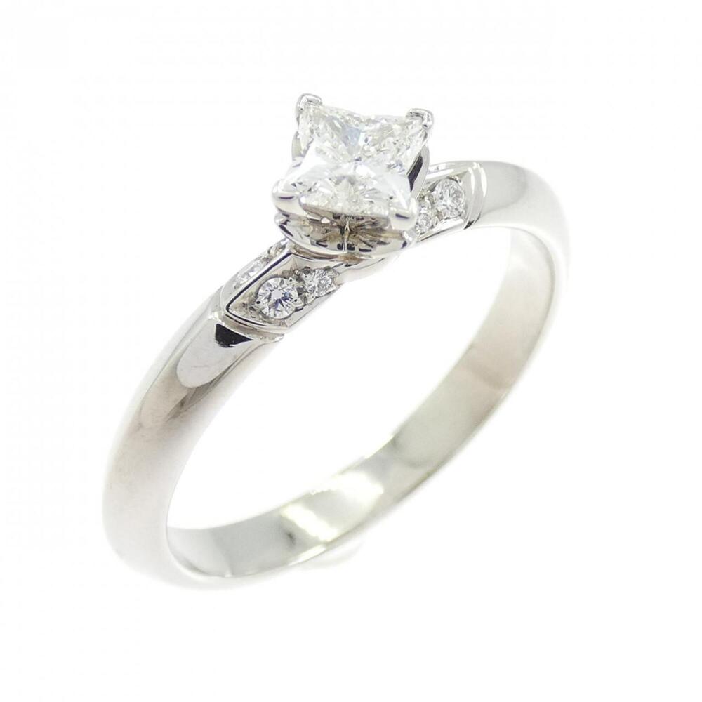LOUIS VUITTON Silver Monogram Ring